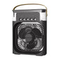 Portable Mini Air Cooler Fan with Mist – Ultra-Quiet Cooling Fan with Water Tank & Night Mode
